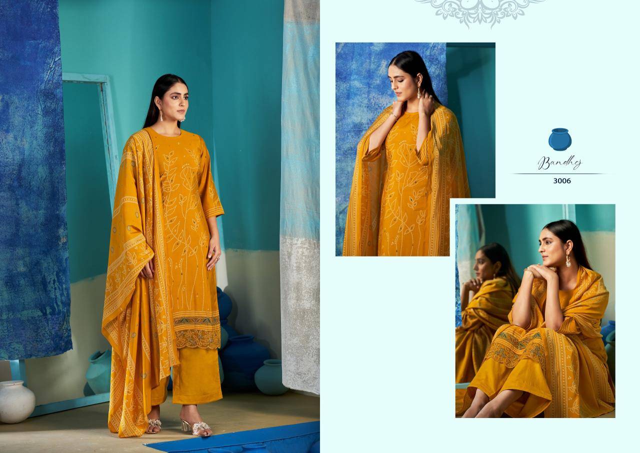 Sargam bandhej Dress material suppliers in Pune